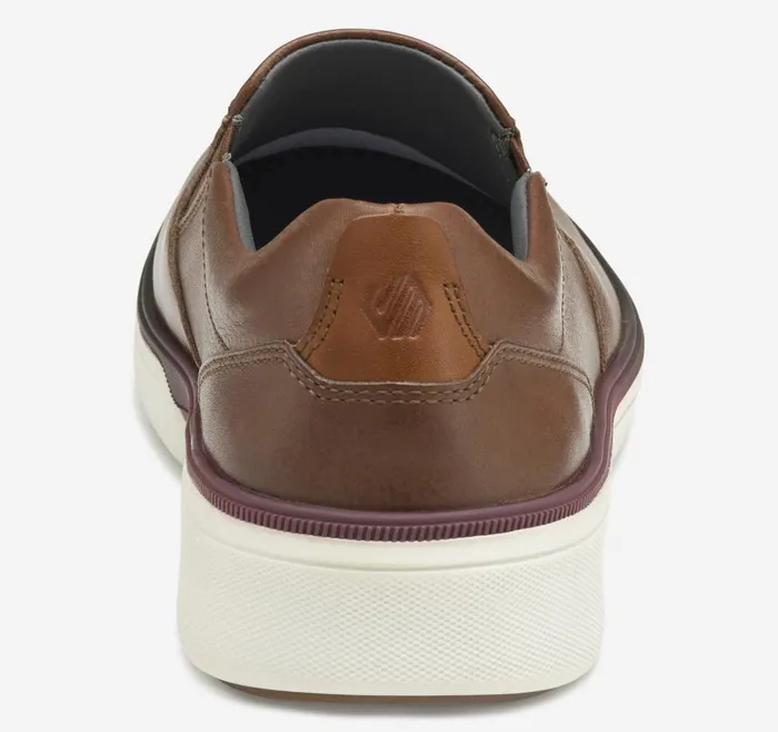 Johnston and Murphy XC4 Foust SlipOn Mahogany Tumbled Full Grain Men SlipOns Johnston and Murphy XC4 Foust SlipOn Mahogany Tumbled Full Grain Men SlipOns