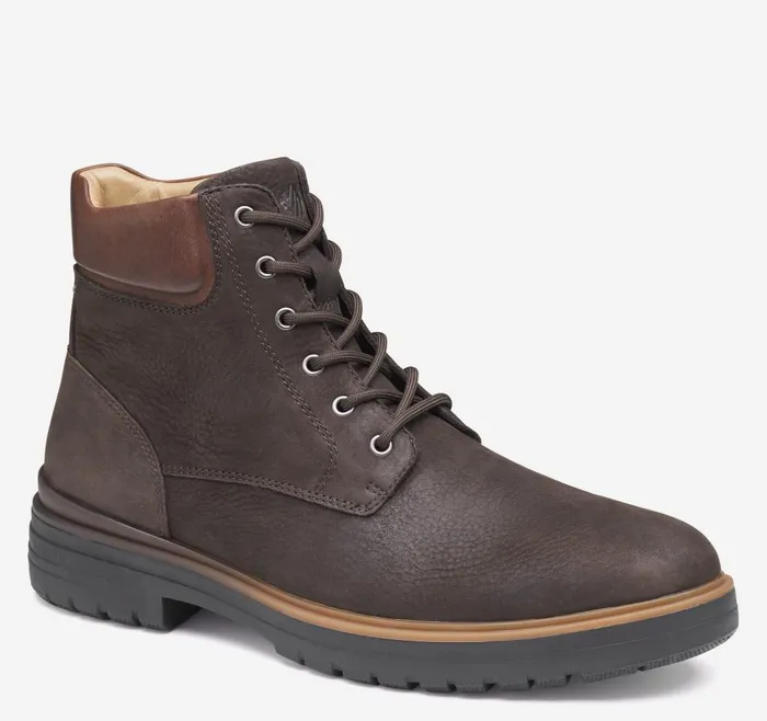 Johnston and Murphy XC4 Henson Plain Toe Boot Brown Waterproof Nubuck Men Boots Johnston and Murphy XC4 Henson Plain Toe Boot Brown Waterproof Nubuck Men Boots