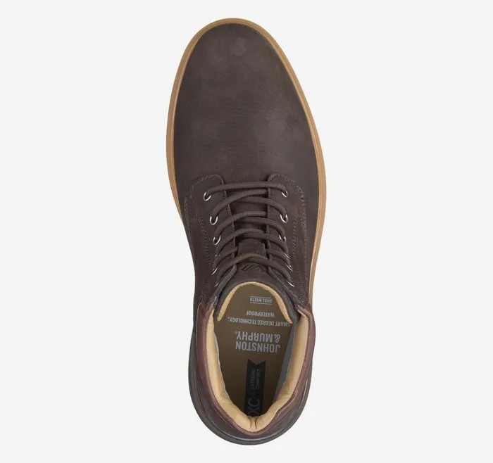 Johnston and Murphy XC4 Henson Plain Toe Boot Brown Waterproof Nubuck Men Boots Johnston and Murphy XC4 Henson Plain Toe Boot Brown Waterproof Nubuck Men Boots
