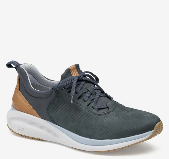Johnston and Murphy XC4 TR1Luxe Hybrid Navy Nubuck Men LaceUps
