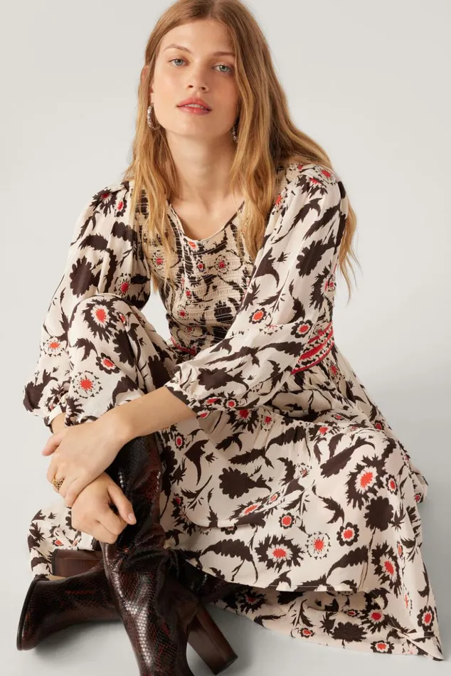 KatelPrinted Dress Clothing Baandsh Dresses