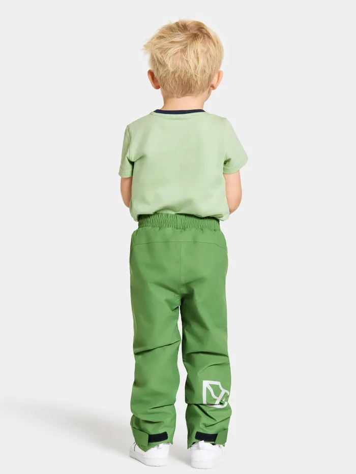 Kids Avan Kid039s Pants Algae Green Didriksons Waterproof Trousers
