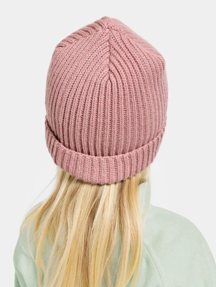 Kids Bus Beanie Dusty Pink Didriksons Hats and Caps