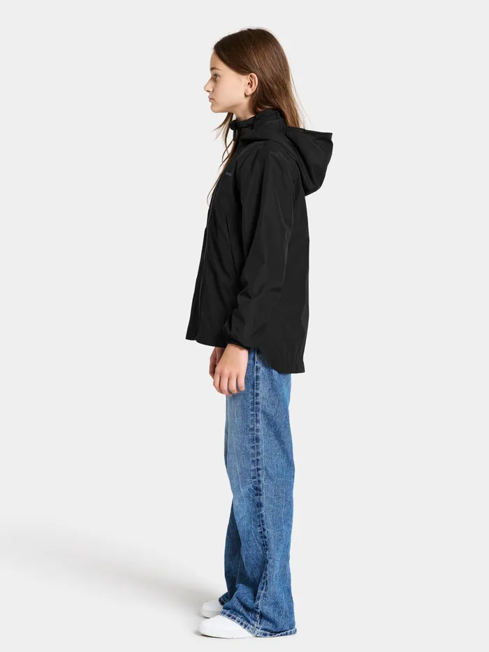 Kids Meliss Jacket Black Didriksons Spring Jackets