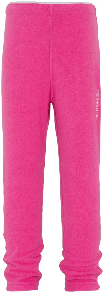 Kids Monte Kid039s Fleece Pants Plastic Pink Didriksons Snow Pants