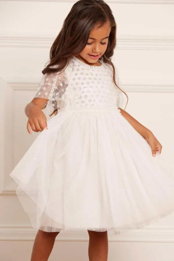 KIDS Needle and Thread Thea Bodice Kids Dress Champagne KIDS Needle and Thread Thea Bodice Kids Dress Champagne