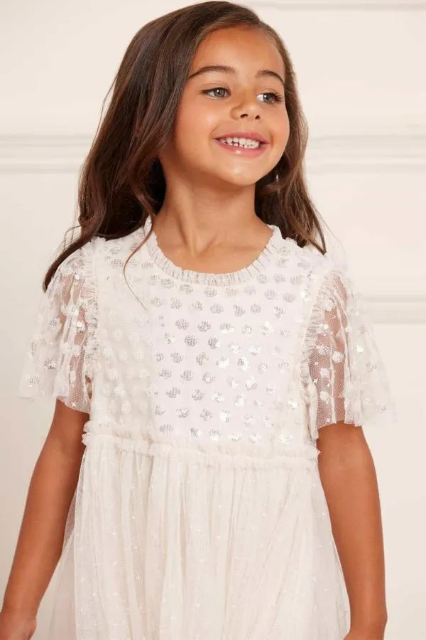 KIDS Needle and Thread Thea Bodice Kids Dress Champagne KIDS Needle and Thread Thea Bodice Kids Dress Champagne