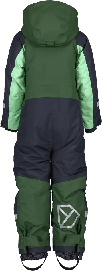 Kids Neptun Coverall Pine Green Didriksons