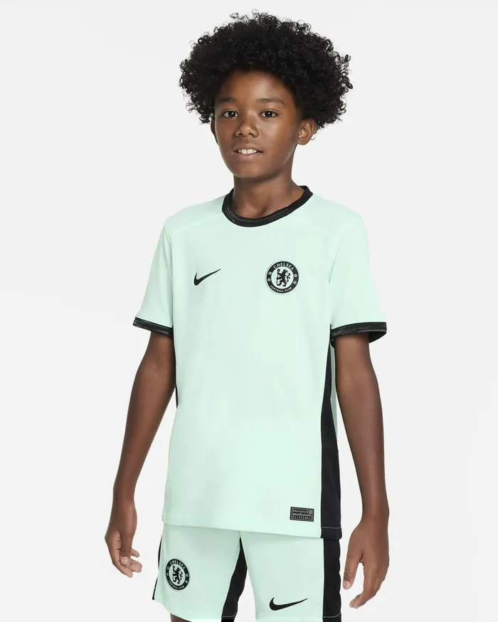 Kids Nike All Clothing Chelsea FC 202324 Stadium Third Mint Foamblack