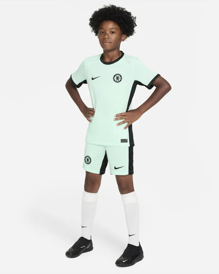 Kids Nike All Clothing Chelsea FC 202324 Stadium Third Mint Foamblack