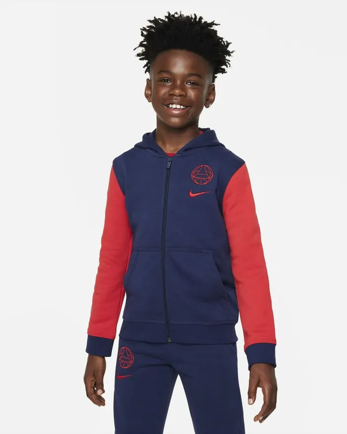 Kids Nike All Clothing Paris SaintGermain Club Midnight Navyuniversity Reduniversity Red