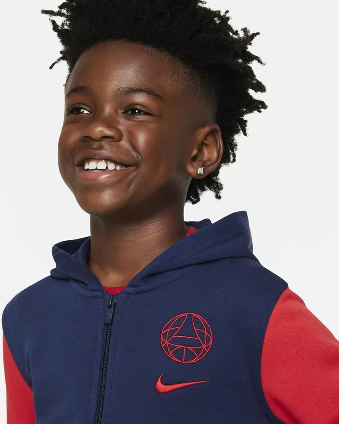 Kids Nike All Clothing Paris SaintGermain Club Midnight Navyuniversity Reduniversity Red