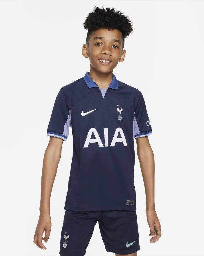 Kids Nike All Clothing Tottenham Hotspur 202324 Stadium Away Marinemystic Navyiron Purple