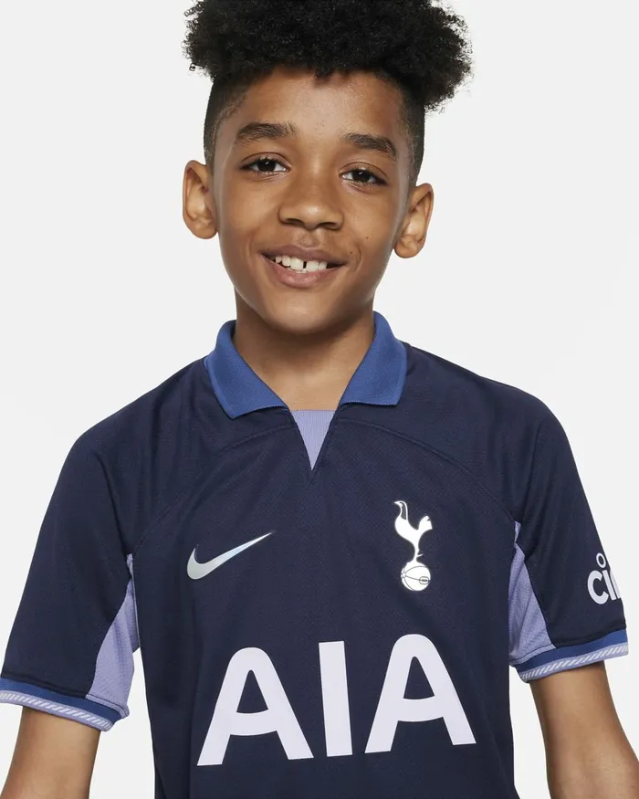 Kids Nike All Clothing Tottenham Hotspur 202324 Stadium Away Marinemystic Navyiron Purple