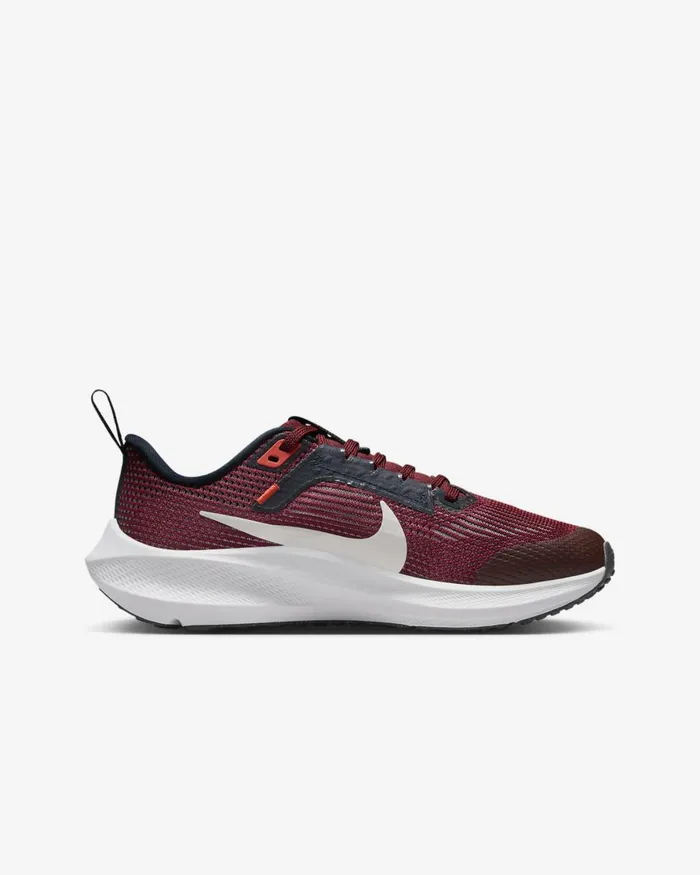 Kids Nike Older Kids 7 8211 15 Years Air Zoom Pegasus 40 Phantombright Crimsonwhitedark Obsidian