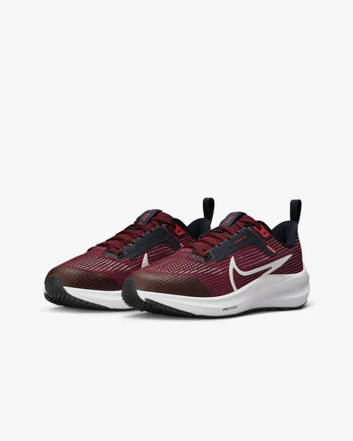 Kids Nike Older Kids 7 8211 15 Years Air Zoom Pegasus 40 Phantombright Crimsonwhitedark Obsidian