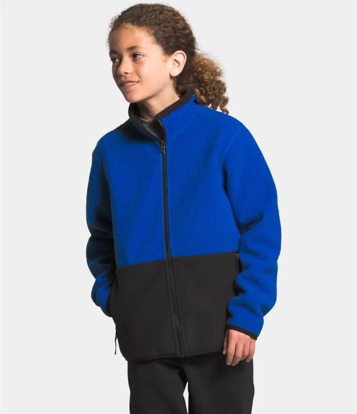 Kids Reversible Sherpalito Jacket Tnf Blue The North Face Fleece
