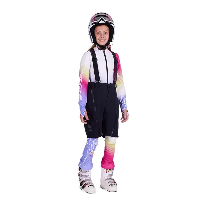 Kids Softshell Training Short Black Spyder Racesuits
