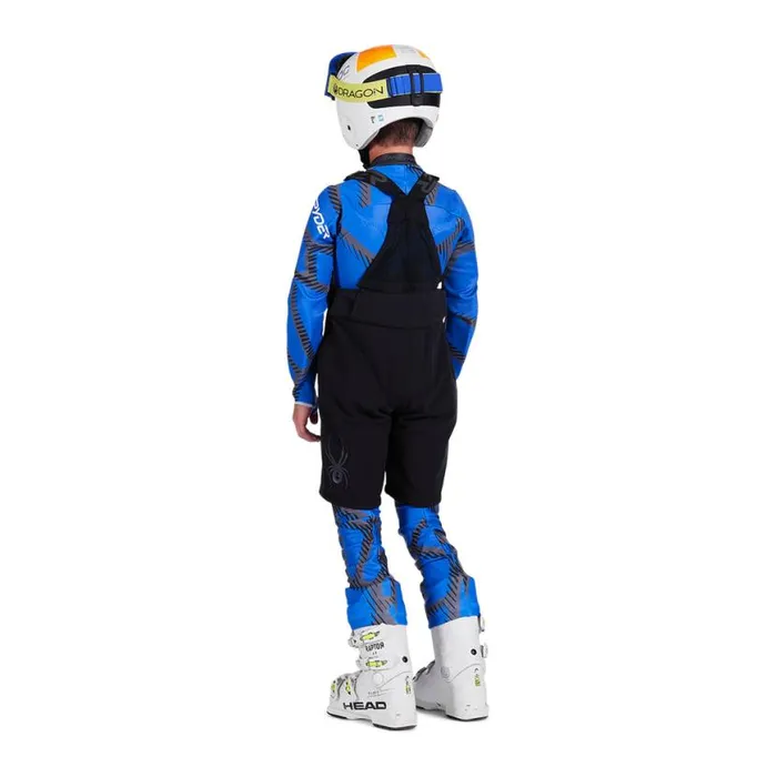 Kids Softshell Training Short Black Spyder Racesuits
