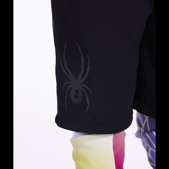 Kids Softshell Training Short Black Spyder Racesuits