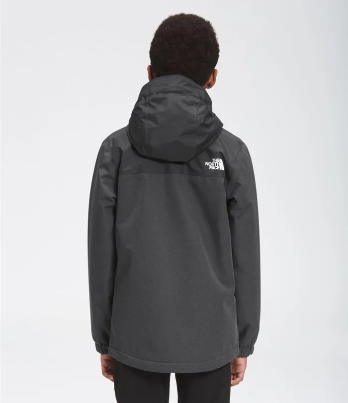 Kids Warm Storm Rain Jacket Asphalt Grey Heather The North Face Jackets and Vests