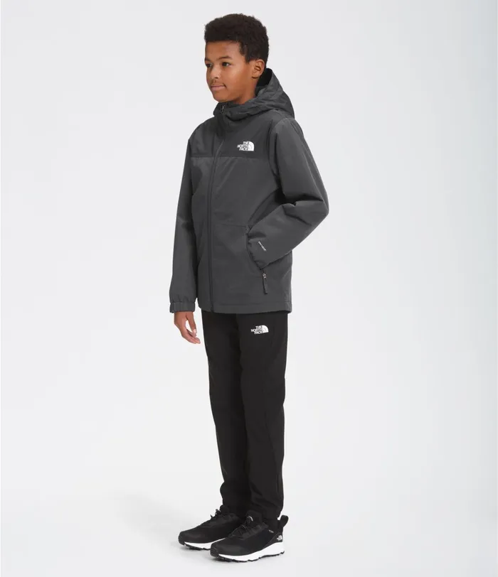 Kids Warm Storm Rain Jacket Asphalt Grey Heather The North Face Jackets and Vests