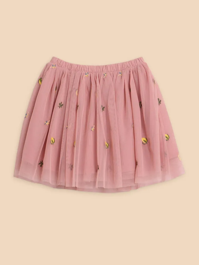 Kids White Stuff Girls039 Clothing Embroidered Tuelle Skirt
