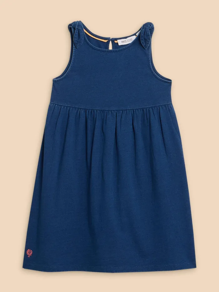 Kids White Stuff Girls039 Clothing Tie Shoulder Jersey Dress