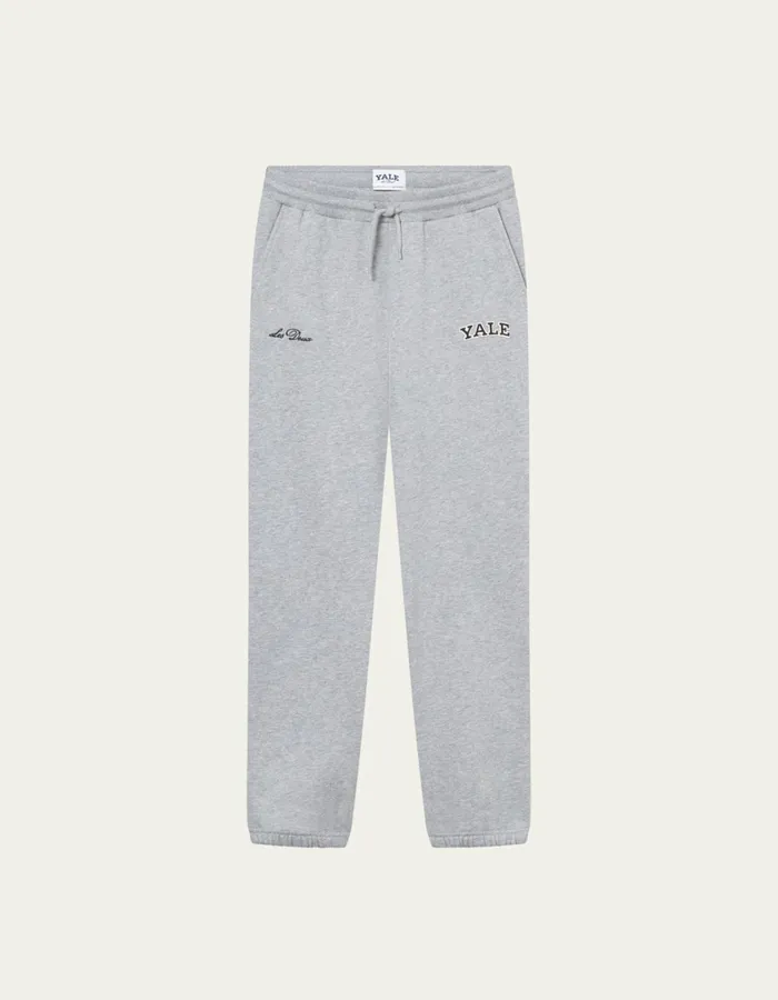 Kids Yale Sweatpants KIDS 8211 Light Grey MelangeBlack Les Deux Yale