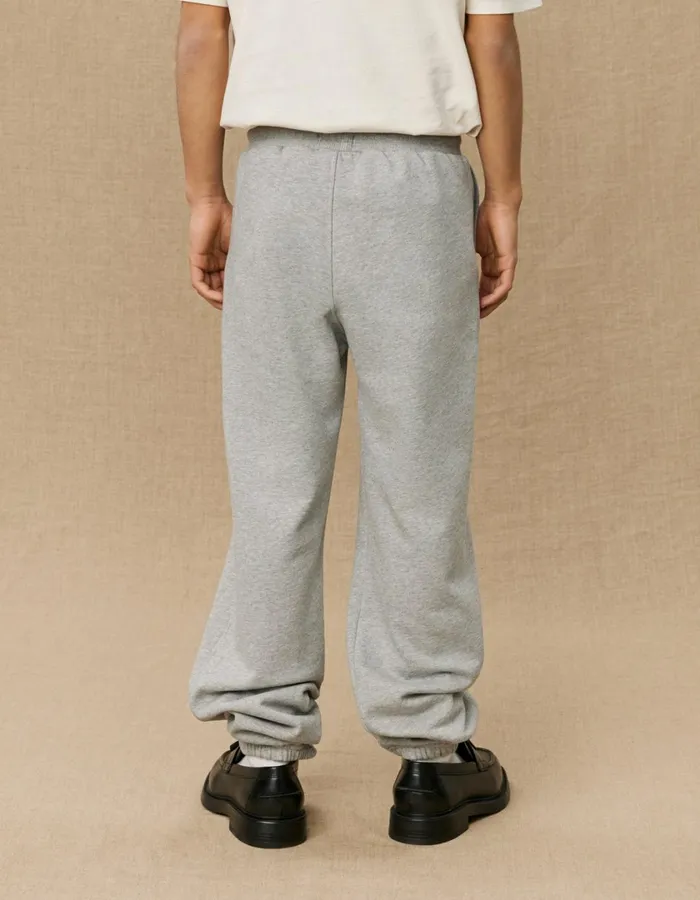 Kids Yale Sweatpants KIDS 8211 Light Grey MelangeBlack Les Deux Yale