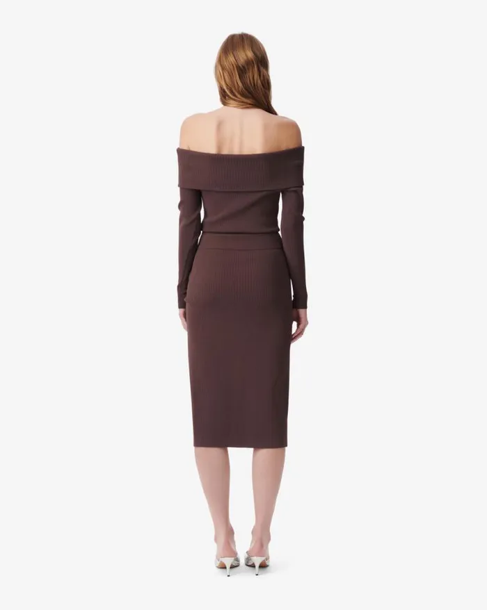Knits Women IRO ACELIA OFFTHESHOULDER RIBBED SWEATER