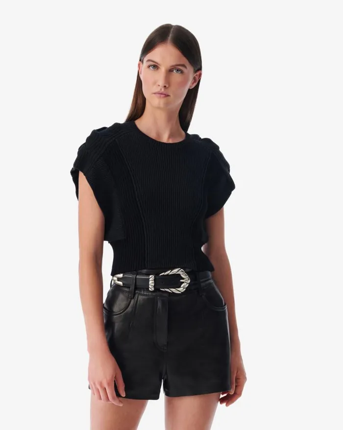 Knits Women IRO KALOU SLEEVELESS ROUND NECK SWEATER