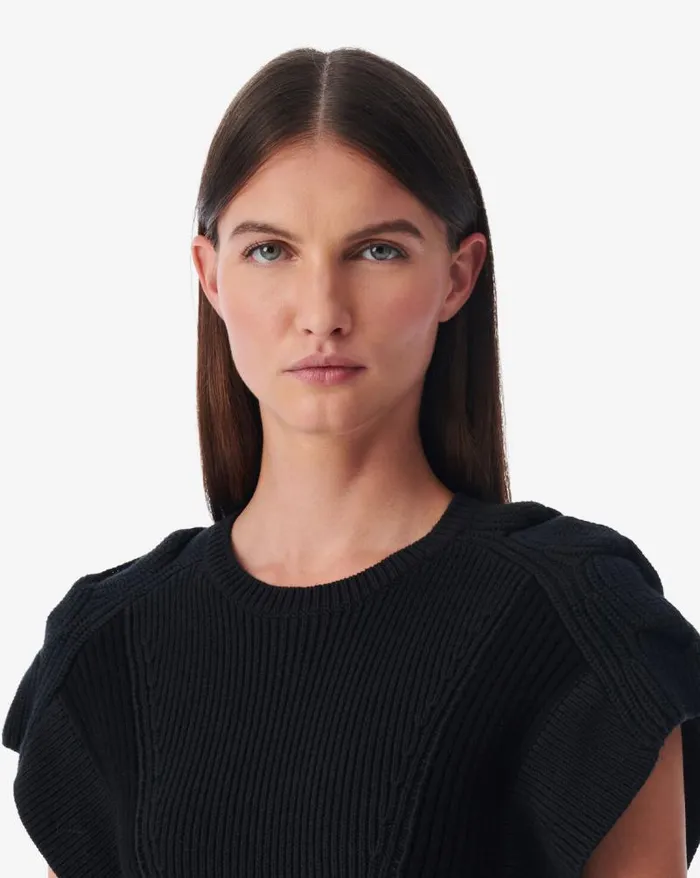 Knits Women IRO KALOU SLEEVELESS ROUND NECK SWEATER
