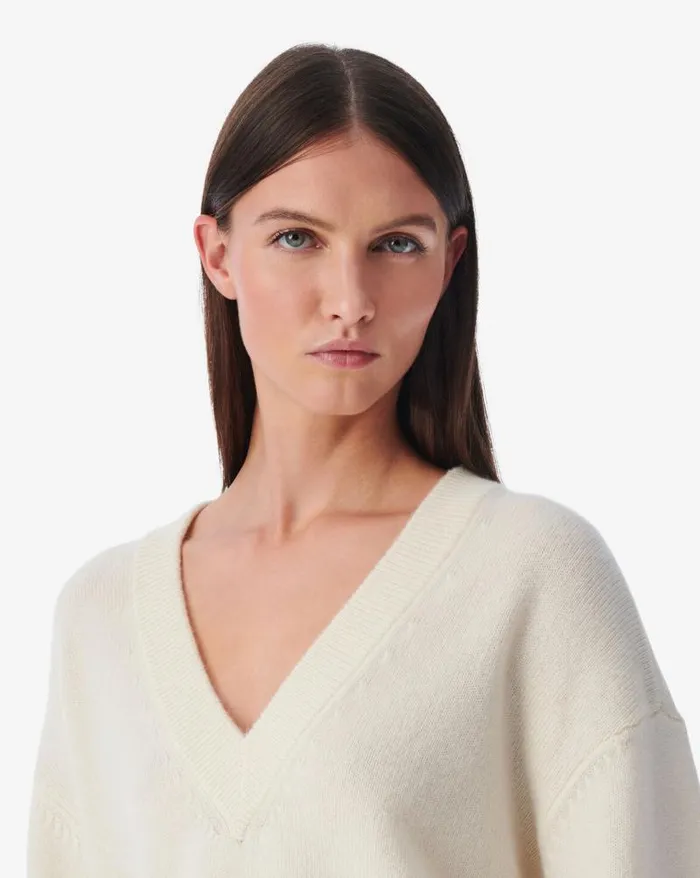 Knits Women IRO LILWEEN VNECK CASHMERE SWEATER
