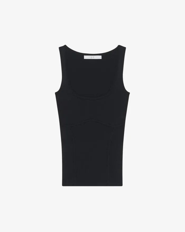 Knits Women IRO SHIMAS SQUARE NECK TANK TOP