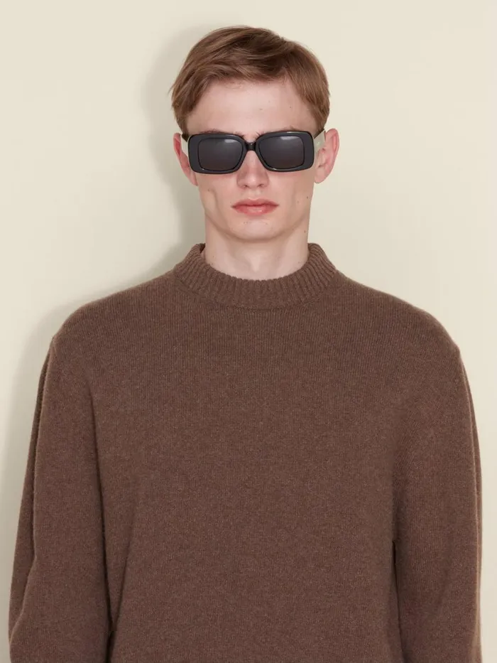 Knitwear Men Holzweiler Dery Crew Brown