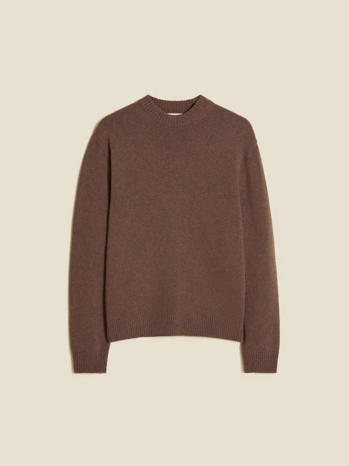 Knitwear Men Holzweiler Dery Crew Brown