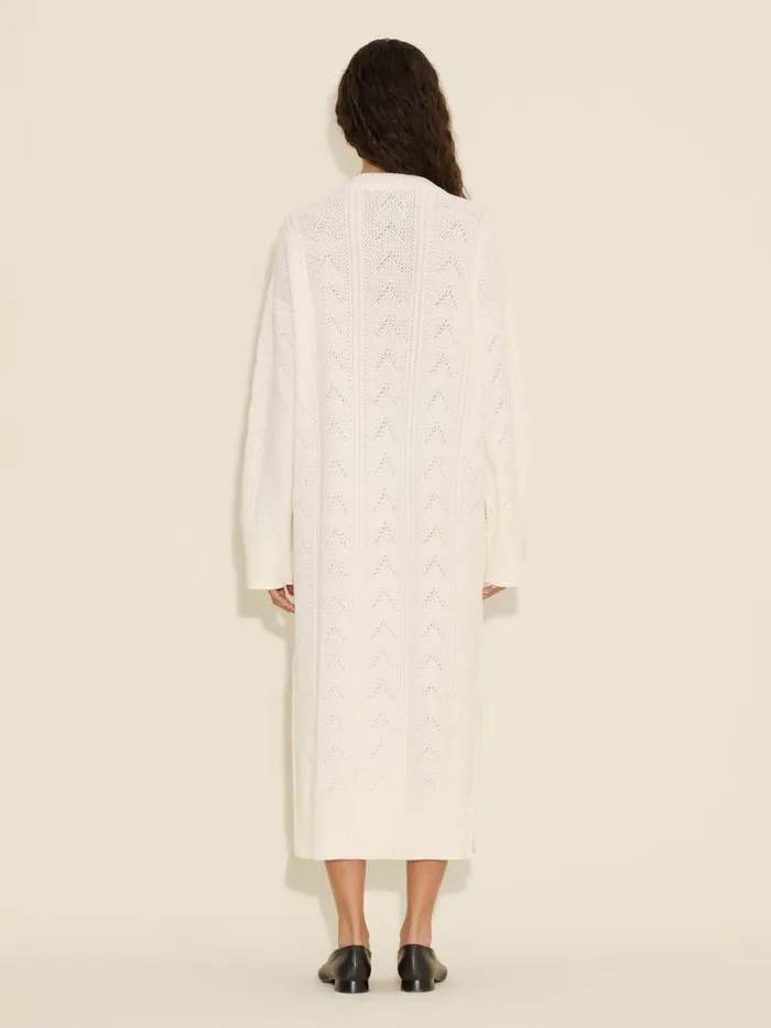 Knitwear Women Holzweiler Serena Knit Dress White