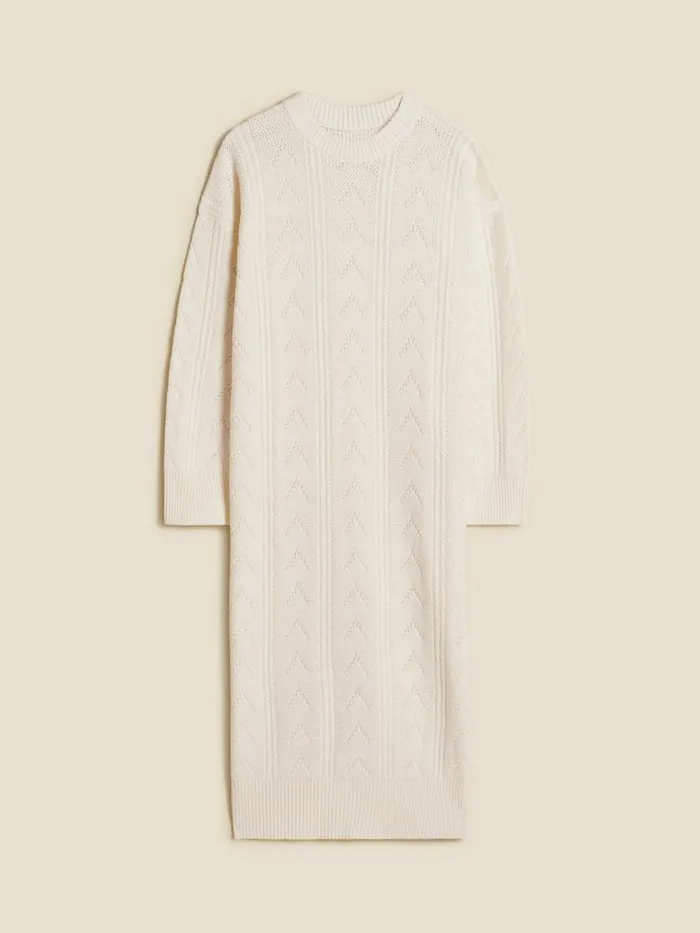 Knitwear Women Holzweiler Serena Knit Dress White