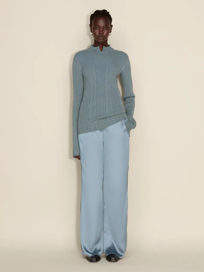 Knitwear Women Holzweiler Tulip Knit Top Teal