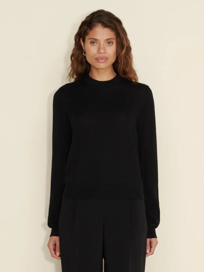 Knitwear Women Holzweiler W Merino Crew Black