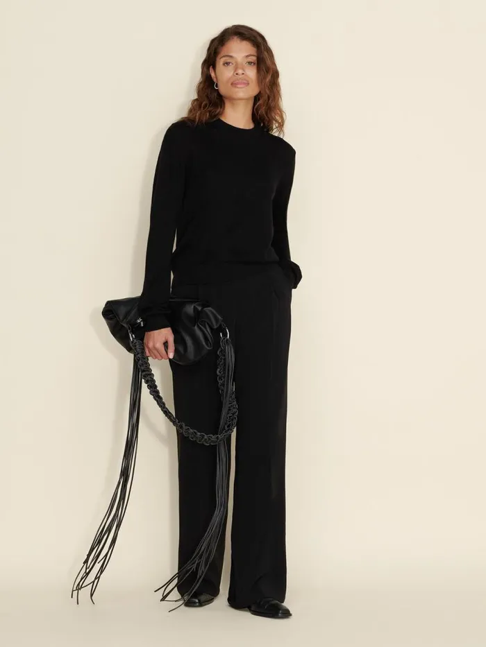Knitwear Women Holzweiler W Merino Crew Black