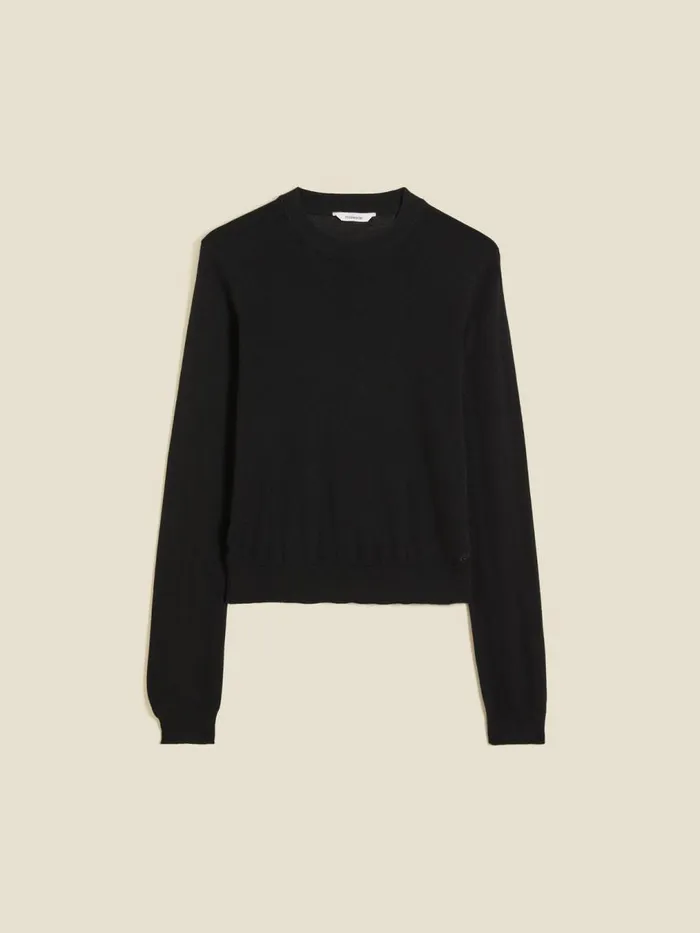 Knitwear Women Holzweiler W Merino Crew Black