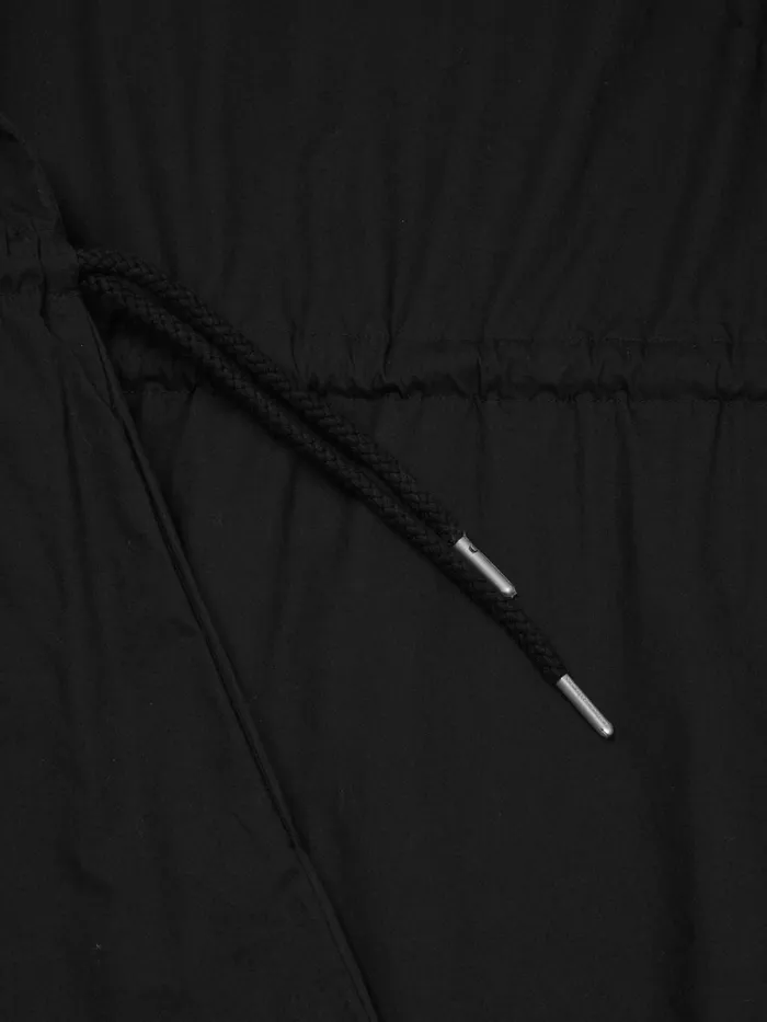 KnowledgeCotton Apparel Dresses And Skirts Poplin Oneck Short Sleevd Dress Black Jet 8211 Women KnowledgeCotton Apparel Dresses And Skirts Poplin Oneck Short Sleevd Dress Black Jet 8211 Women