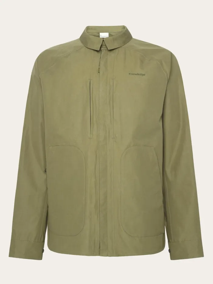 KnowledgeCotton Apparel Jackets And Vests Vent Canvas 200 Classic Jacket Gotsvegan 8211 Men