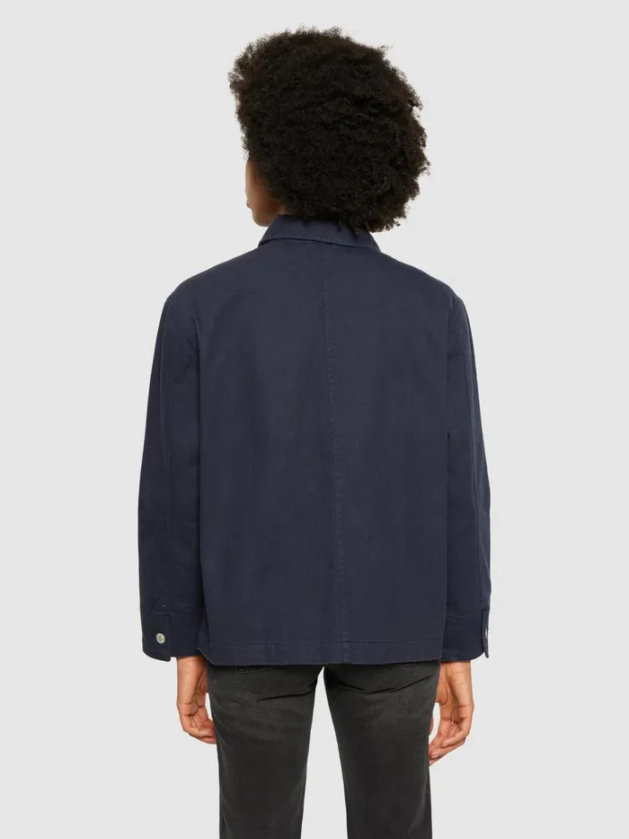 KnowledgeCotton Apparel Overshirts Twill Workwear Jacket Gotsvegan 8211 Women
