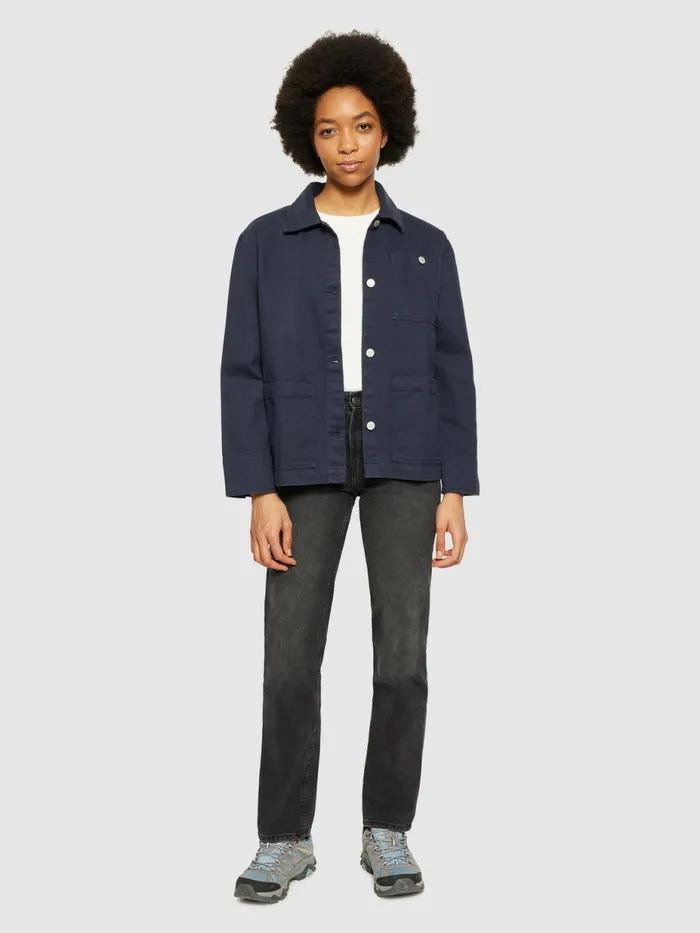 KnowledgeCotton Apparel Overshirts Twill Workwear Jacket Gotsvegan 8211 Women