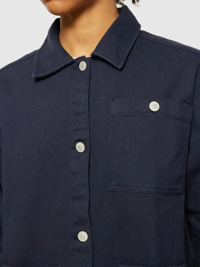 KnowledgeCotton Apparel Overshirts Twill Workwear Jacket Gotsvegan 8211 Women