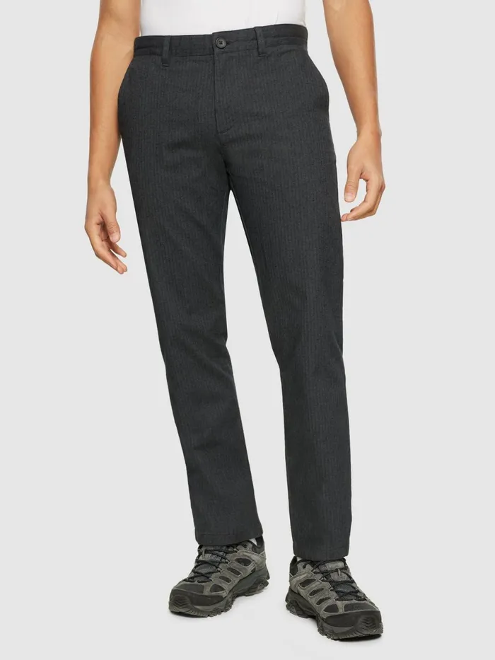 KnowledgeCotton Apparel Pants CHUCK Regular Flannel Herringbone Chinos Gotsvegan 8211 Men KnowledgeCotton Apparel Pants CHUCK Regular Flannel Herringbone Chinos Gotsvegan 8211 Men