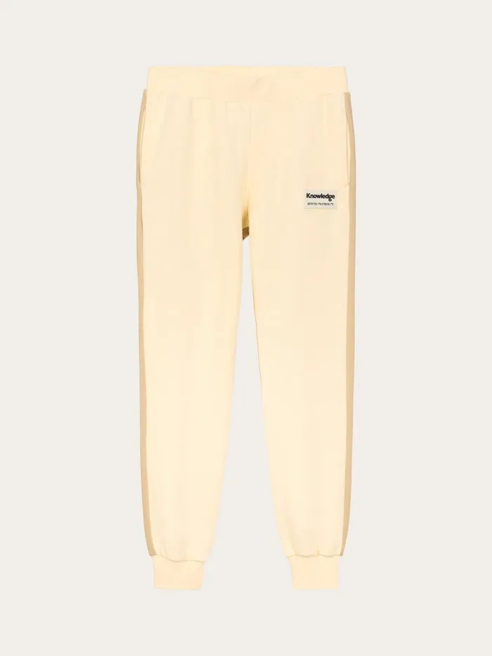 KnowledgeCotton Apparel Pants Color Block Sweat Pants Safari 8211 Women